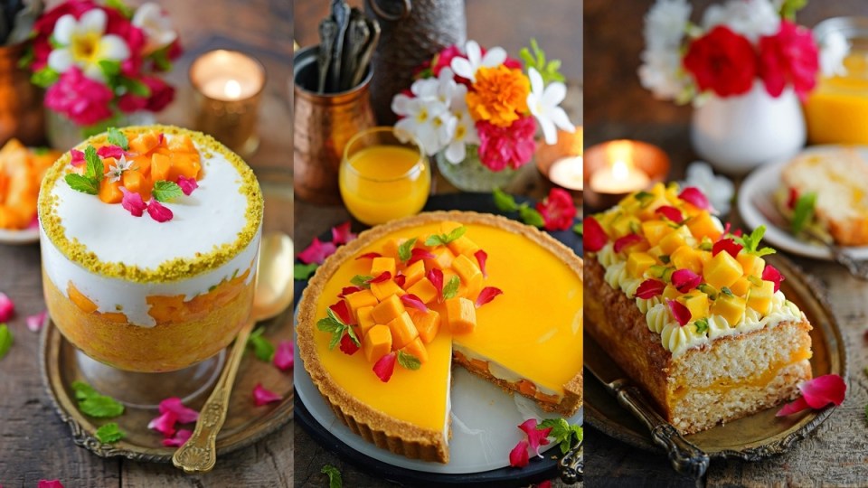 EGGLESS BAKING ... No eggs, no worries. 10 egg free Spring desserts to bake now! 10 10 Eggless Mango Desserts you HAVE to make before the season ends