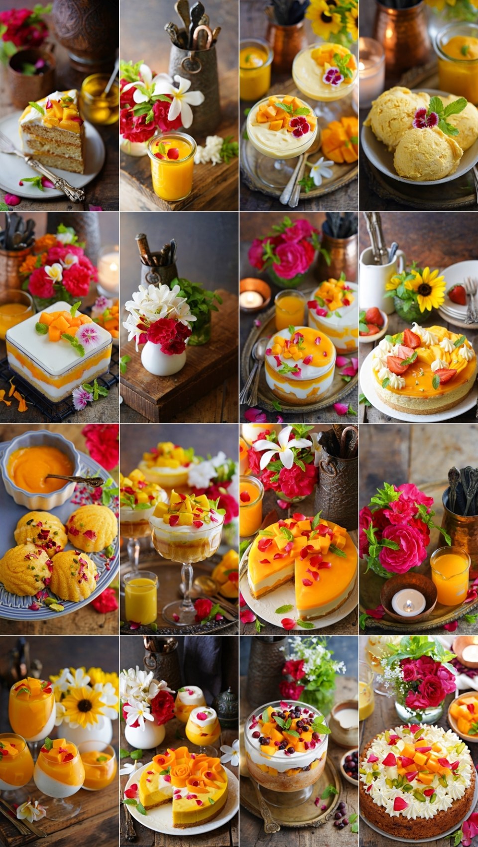 Eggless Mango Desserts