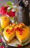 No Bake Mango Cheesecake