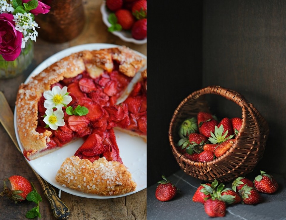 EGGLESS BAKING ... No eggs, no worries. 10 egg free Spring desserts to bake now! 6 Rustic Eggless Strawberry Almond Galette