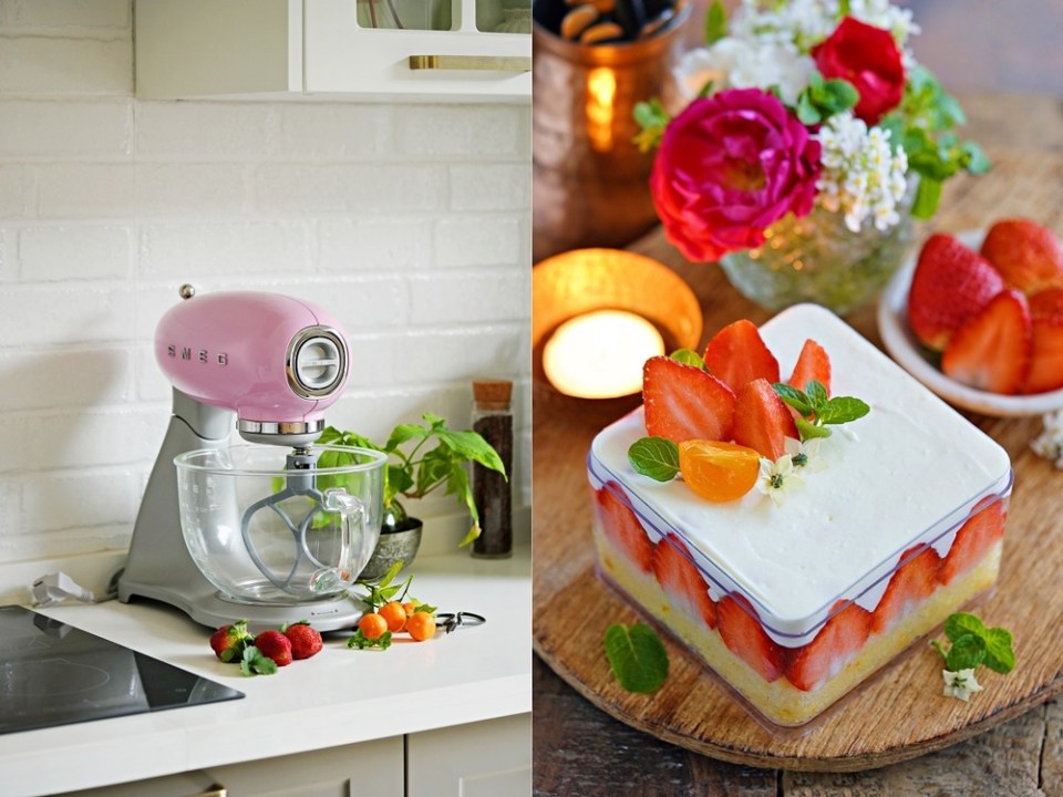 EGGLESS BAKING ... No eggs, no worries. 10 egg free Spring desserts to bake now! 13 Delicious Eggless Strawberry Frasier Dessert Box for V Day … desserts that win hearts + SMEG Kitchen India