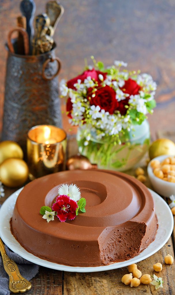 Vegan Dark Chocolate Chickpea Pudding … fuss free, no bake & very delicious!