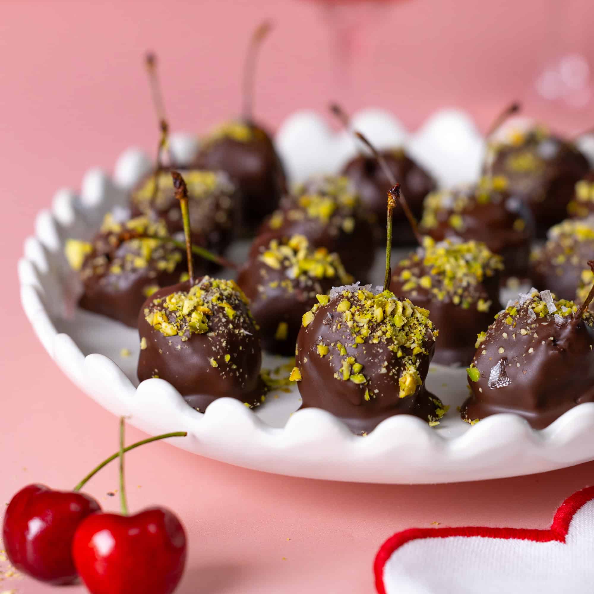 Chocolate Prune Cherry Bombs