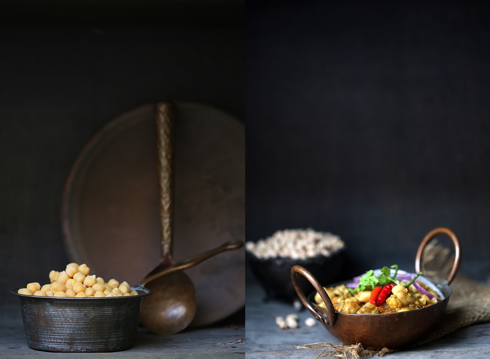 Chole Masala / Curried Spicy Chickpeas