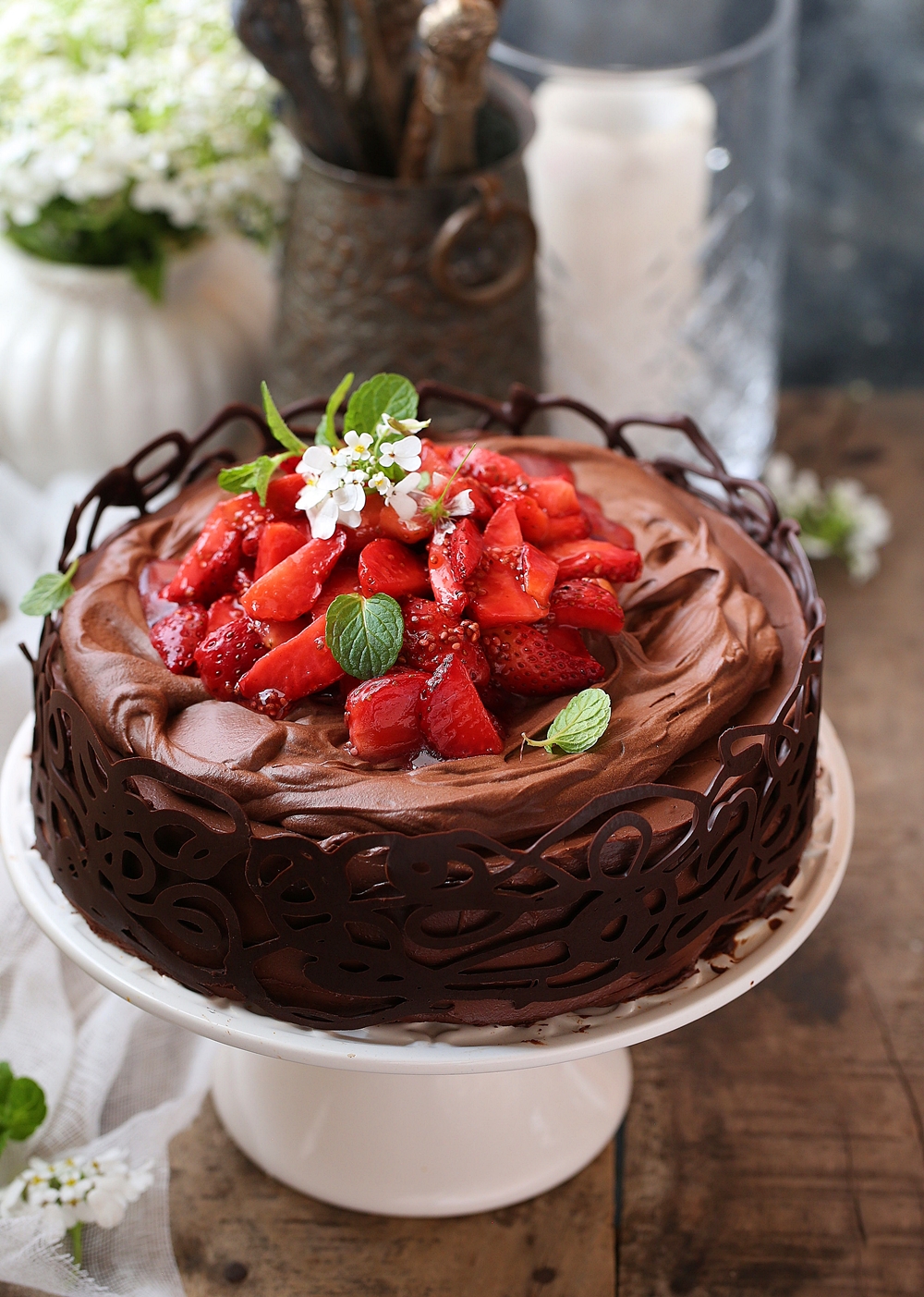 Eggless Chickpea Chocolate Cake