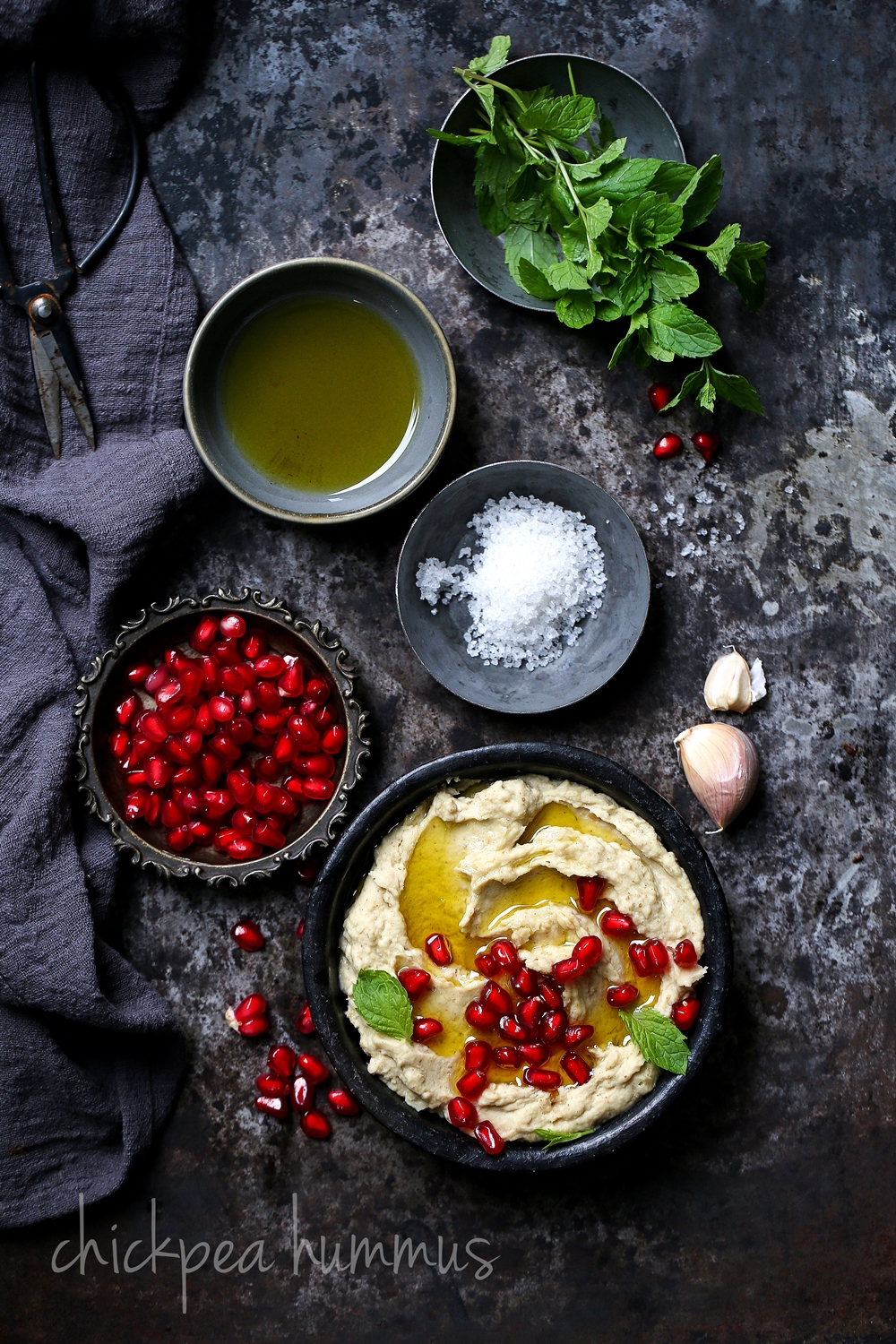 Simple Chickpea Hummu